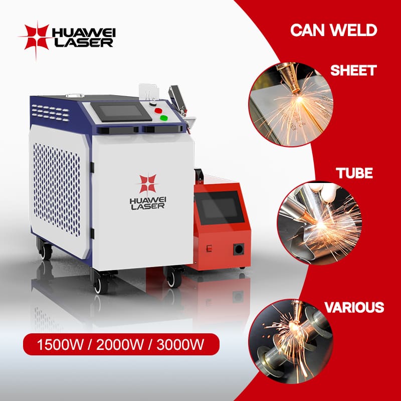 1500W 2000W Mesin Laser Fleksibel Laser Fleksibel 3000W