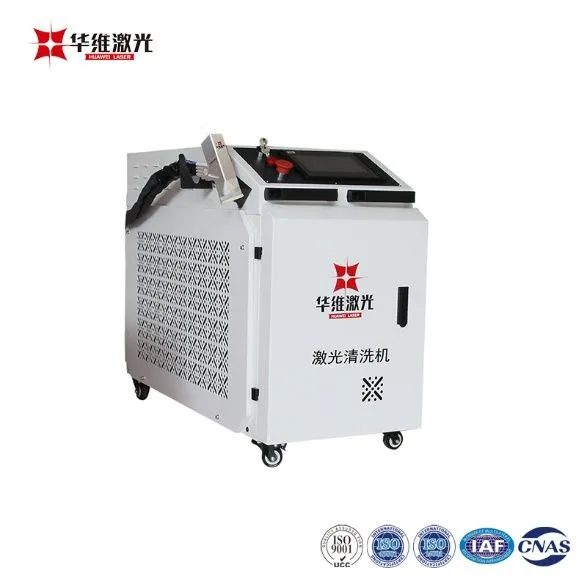 Apa mesin pembersihan laser genggem digunakake ing proses manufaktur?