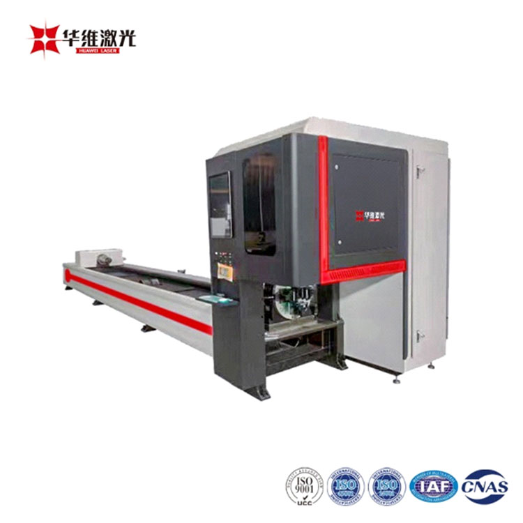 3000W Double-Chucks Tube Serat Laser Cutting Machine