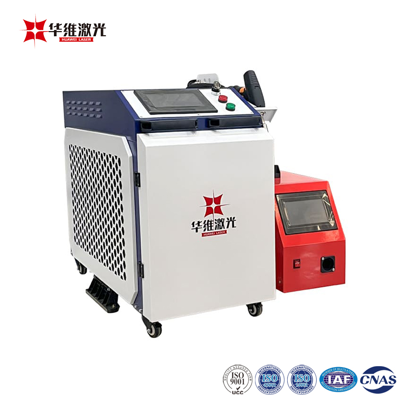 China 1500W 3 ing 1 Mesin Welding Laser Genggem